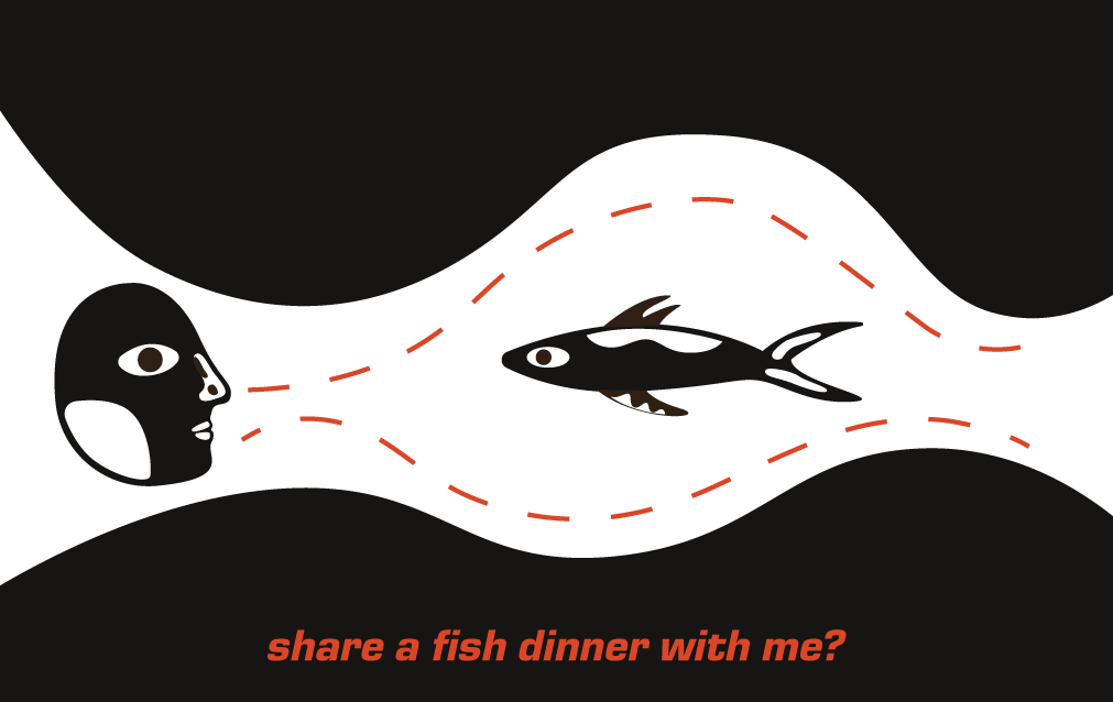 Fish Dinner Card