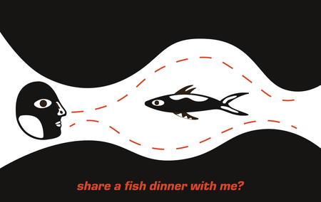 Fish Dinner Card